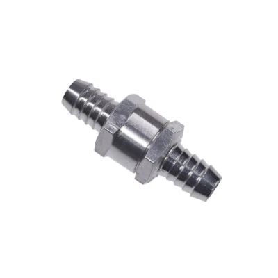 12mm 1/2" Fuel Non-Return One Way Check Valve Petrol Diesel Oil Aluminum