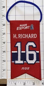 HENRI RICHARD MONTREAL CANADIENS #16 RUHESTAND BANNER NHL HOCKEY RDS MOLSON - Bild 1 von 1