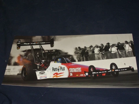 2019 CLAY MILLICAN PARTS PLUS / STRUTMASTERS TOP FUEL NHRA POSTCARD Cover