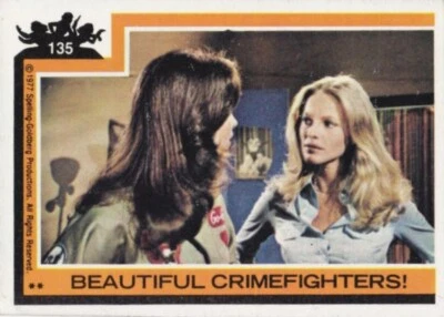 CHARLIE'S ANGELS TV SHOW SERIES 3 TRADING CARDS SET 1977 TOPPS USA BASE CARD 135 - Image 1 of 2