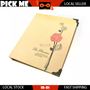 240 Pockets Cardboard Notes Album Banknote Paper Money Collection Stamps Book - Picture 1 of 3