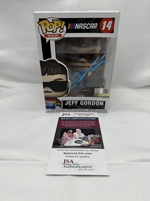 Jeff Gordon Autograph Signed Funko Pop NASCAR #14 JSA COA - Image 1 of 4