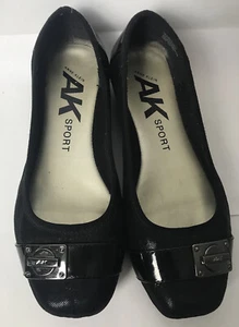 Ak Anne Klein Sport Damenschuhe flach schwarz Größe 8,5M - Bild 1 von 6