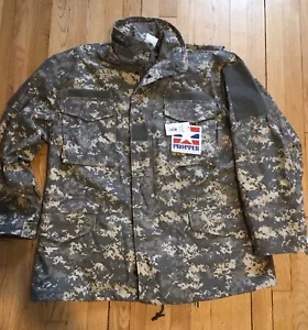 Propper USGI PARKA MILITARE. NUOVA TAGLIA MAI RILASCIATA GRANDE LUNGA. mimetico digitale - Foto 1 di 7