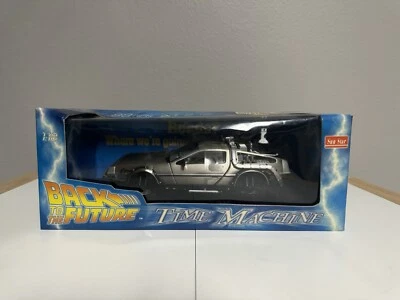 Back to the Future Sunstar 1:18 No. 2710 Diecast Delorean Time Machine 10Th Ann. - Image 1 of 4