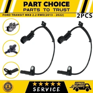 2X HINTEN ABS RADDREHZAHLSENSOR passt FORD TRANSIT MK8 2.2 RWD 2013 - 2022 - Bild 1 von 4