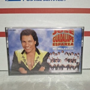 Jose Guadalupe Esparza Mi Historia Cassette Tape 1997 Grupo Bronco New Sealed - Picture 1 of 3