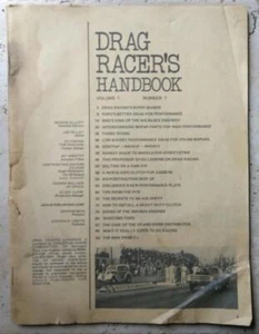 Rare 1970 Drag Racer's Handbook - Argus Pub - Vol 1 No 1 - Picture 1 of 4