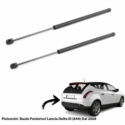 2 MOLLE A GAS PISTONI PISTONCINI PORTELONE BAGAGLI LANCIA DELTA III (844) 2008