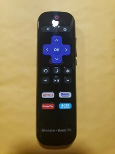 Nuevo Mando a Distancia Original Sharp LC-RCRUDCA-21 Netflix, Roku, Google Play, CBS - Imagen 1 de 8