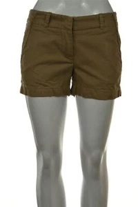 J Crew City Fit Broken in Chino Womens Shorts Size 0 Beige Solid Casual Cotton - Picture 1 of 5