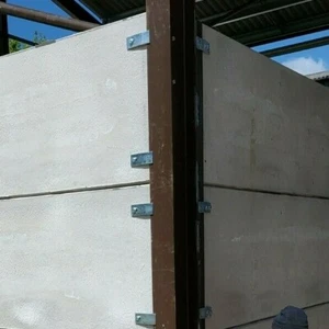 Concrete Panels Muck store - DIY Kit 15 ft wide x 20 ft long x 3'3 high 3 sided - Picture 1 of 8