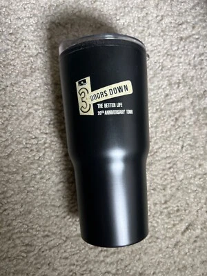 Taza termo de viaje de acero inoxidable con 3 puertas aislada Foto 1 de 4