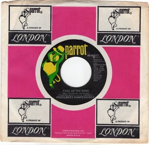 Engelbert Humperdinck – Free As The Wind 1974 Parrot Pop EX - Picture 1 of 2