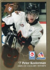 2009/10 Calgary Hitmen - PETER KOSTERMAN