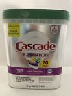Cascade Platinum Plus Dishwasher Pods, ActionPacs Detergent, Lemon, 70 Count
