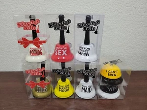 Kray-zee Novelty Bells - Humorous Funny Office Holiday *you choose - Picture 1 of 4