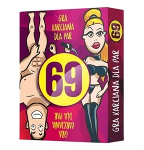Gra Karciana 69 (18+) Erotyczna Polska Gra Planszowa Dla Par Walentynki Prezent - Picture 1 of 4