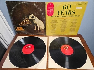 60 Years of Music America Loves Best 12" 2 LP Vinyl Album VG+ - 1959 - Picture 1 of 2