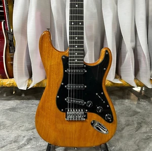 ST E-Gitarre Transparent Gelb Farbe Palisander Griffbrett Mahagoni Korpus - Bild 1 von 5