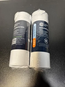 2 PK CRYSTALA CF9 Refrigerator Water Filter For GE Appliances XWF Replacement - Picture 1 of 6