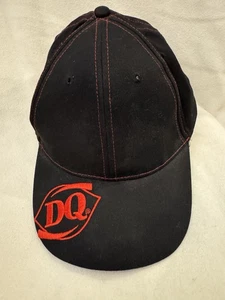 Dairy Queen Employee Uniform Hat Strap Back DQ Logo Baseball Cap Adjustable - Picture 1 of 7