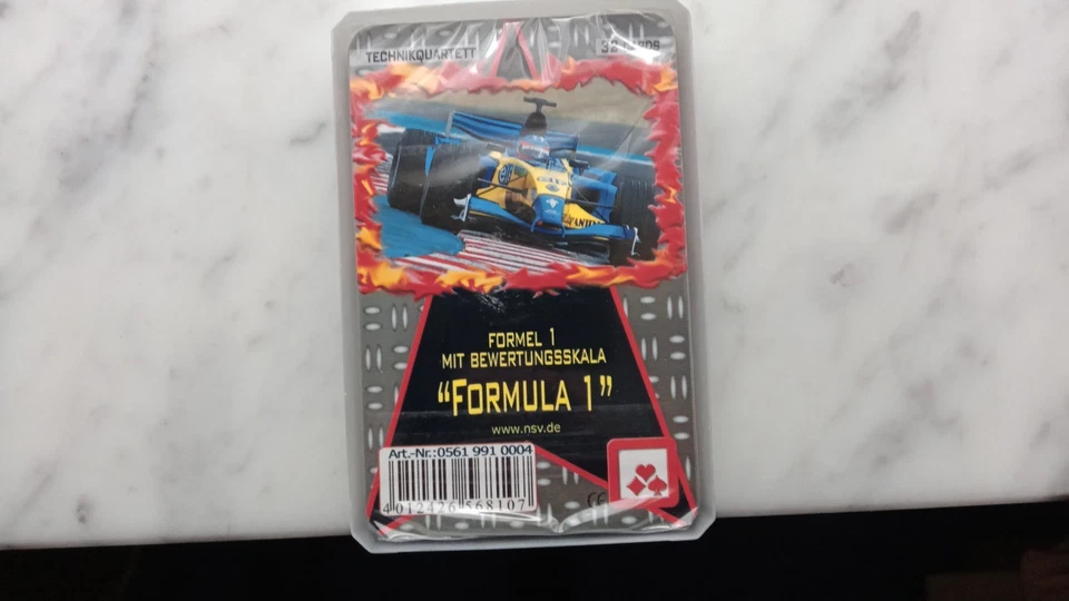 Auto Quartett Formula 1 von Nürnberger - Bild 1 von 1