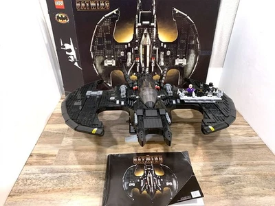 USED LEGO DC BATMAN 76161  1989 BATWING WITH MINIFIGURES AND MANUAL RETIRED SET - Image 1 of 4
