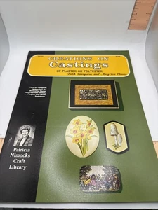 Vintage 1973 Creations On Castings Of Plaster Or Polyester Craft Book - Bild 1 von 6