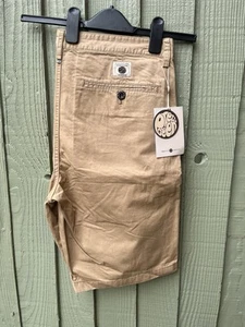 Pretty Green Mustard Chino Shorts - 36R - Picture 1 of 4