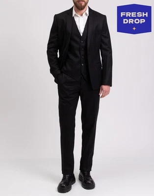 PVP €1796 DOLCE & GABBANA STAFF MARTINI 3 piezas traje IT48 US38 M mezcla de lana  Foto 1 de 4