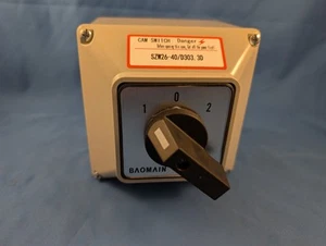 Baomain Universal Drehumschalter SZW26-40/D303.3D mit Hauptschalter... - Bild 1 von 1