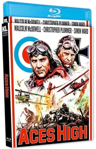 Aces High (1976) Blu-ray+Slip Cover, Kino. Malcolm McDowell, Christopher Plummer - Picture 1 of 4