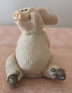 Piggin Stuffed by David Corbridge 1997 No Box Vintage Pig Collectables - Picture 1 of 5