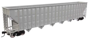 Walthers Mainline HO 6750 Undecorated Gray 73' Greenville Wood Chip Hopper - Picture 1 of 1