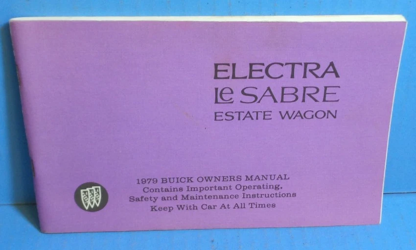 79 1979 Buick Electra/Lesabre/Estate Wagon manual del propietario Foto 1 de 1
