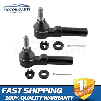 Front Outer Tie Rod End LH Driver RH Passenger Pair for Lesabre Bonneville New - Image 1 of 4