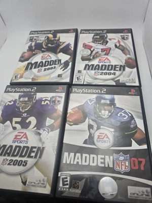 Playstation 2 Lote De Madden 2003,04,05,07 Foto 1 de 4