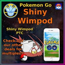 Shiny Wimpod - Pokémon GO - Pokemon Mini P T C - 50k!