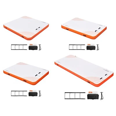 Inflatable Floating Dock 15x6/8x6/10x8/6x5FT Inflatable Dock Platform Mat - Image 1 of 2