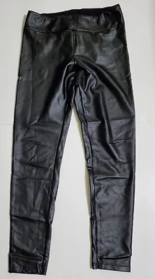 Calzedonia Faux Leather Leggings Black Size L - Image 1 of 4