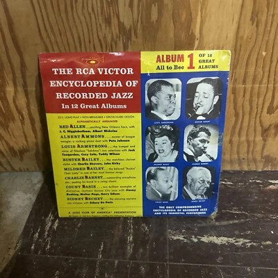 RCA Victor Encyclopedia Of Recorded Jazz: Album 1 (All to Bee) LEJ-1 Brand New - Image 1 of 3