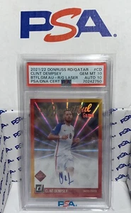2021-22 Panini Donruss Clint Dempsey The Beautiful Game Auto 1/8 PSA 10 AUTO 10 - Picture 1 of 1
