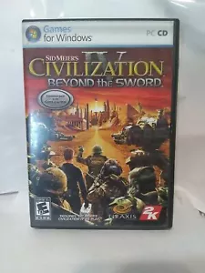 Sid Meier's Civilization IV: Beyond The Sword PC Computer Game FUN For Sale - Picture 1 of 3