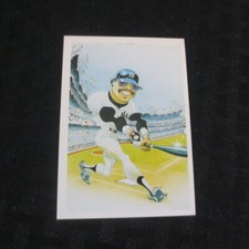 1985 Baseball Greats Caricatures #5 Reggie Jackson Yankees