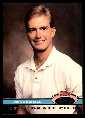 1992 Stadium Club Dome Gene Schall Philadelphia Phillies #165 - Image 1 of 2