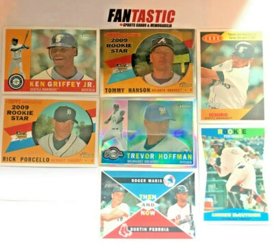 2009 Topps Heritage & High Number YOU PICK base, SP, Chrome, Inserts, RC etc - Image 1 of 2