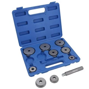 Bearing race and seal driver 10pc kit steel structure 40 - 81mm U S PRO AT472 - Imagen 1 de 6