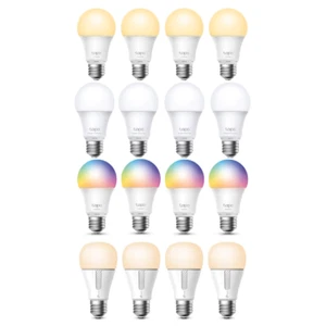 4ER TP-Link Tapo L510E-L520E-L530E-KL110 lampadina intelligente E27 WiFi lampadina lampada - Foto 1 di 23