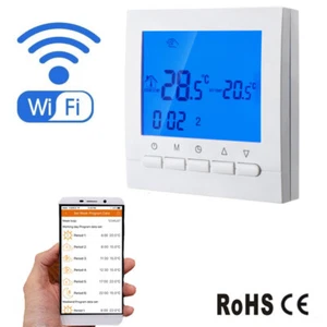 Room Wifi Thermostat Programmable Underfloor Smart Heating Controller digital - Picture 1 of 11